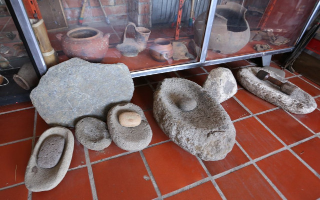 Piedras de guacas indígenas