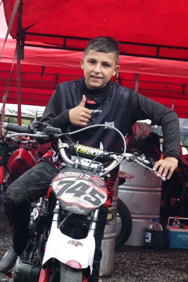 Jerónimo Henao Marín, piloto de motovelocidad de Manizales