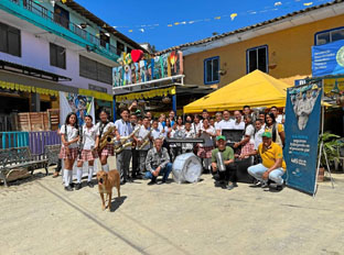 Entrega de instrumentos Foto | cortesía | LA PATRIA