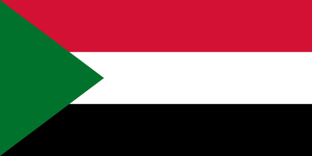 Bandera de la República de Sudán