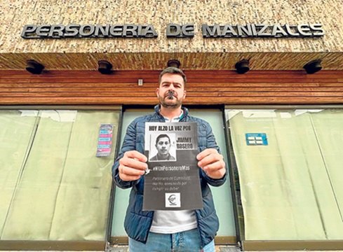 El personero exige justicia Fotos | LA PATRIA