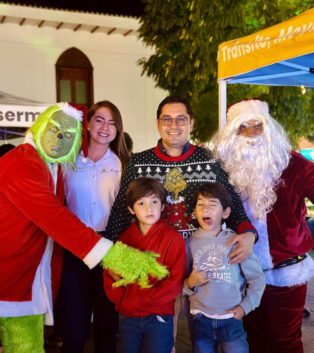 Luces de Navidad en Anserma