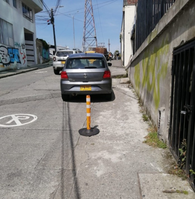 Foto | Cortesía | LA PATRIA  Esta es la zona donde no hay un andén.