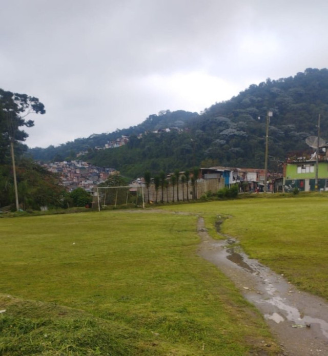 Fotos | Cortesía | LA PATRIA  Esta es la cancha que existe actualmente en el sector.