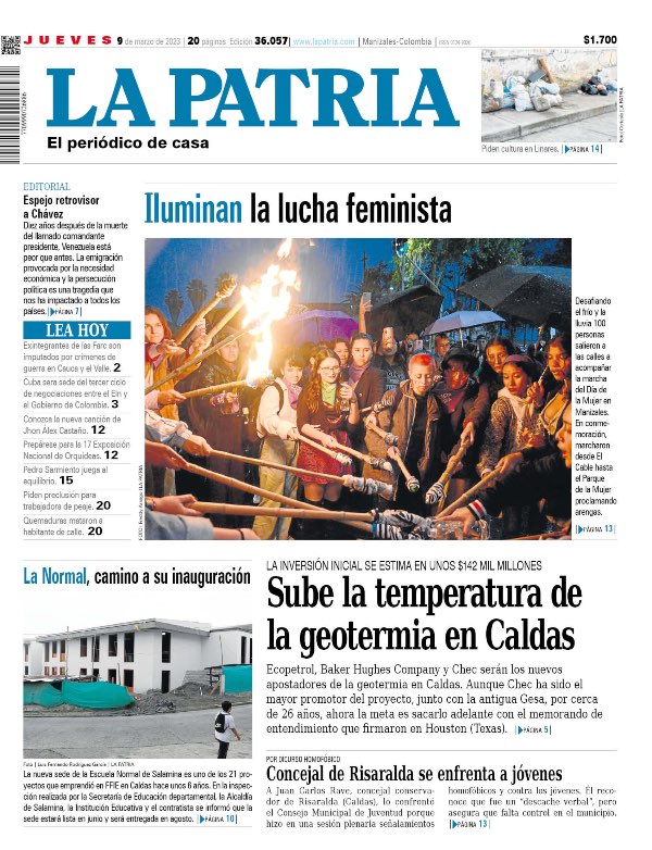 Portada 9 de marzo del 2023