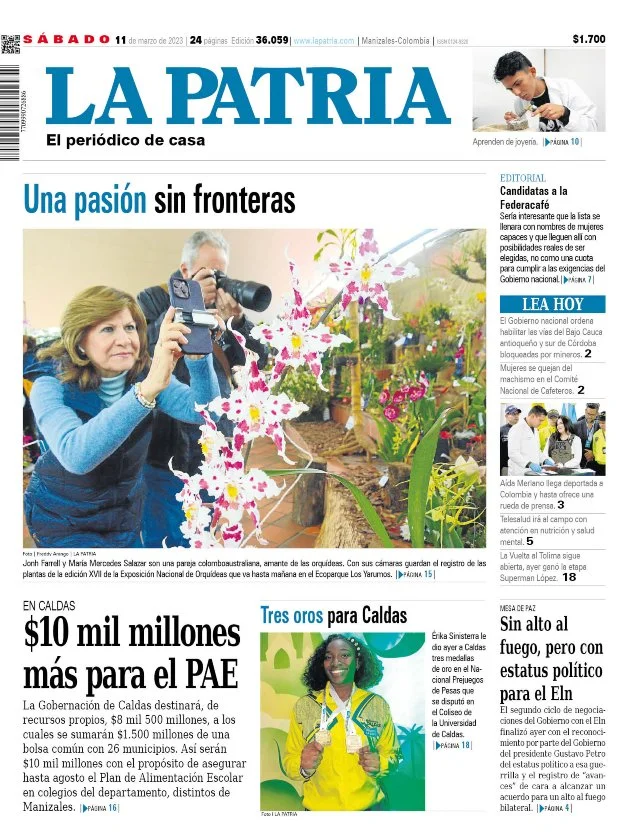 Portada 11 de marzo del 2023