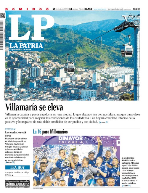 Portada 25 de junio del 2023