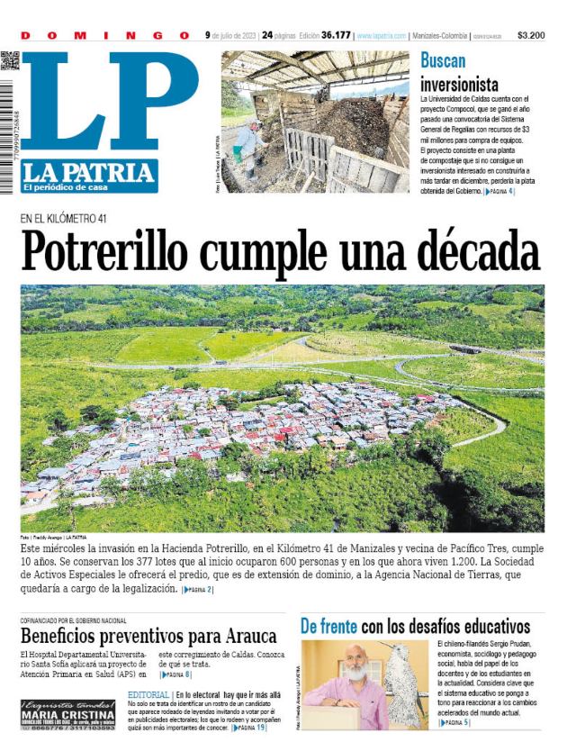 Portada 9 de julio del 2023