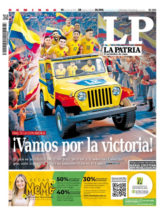 Portada 14 de julio del 2024