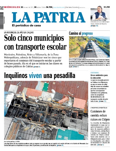 Portada 22 de enero del 2025