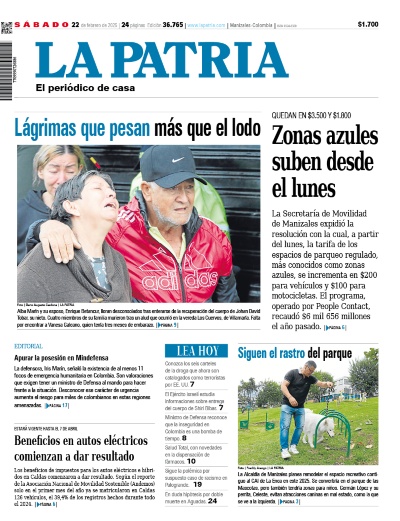 Portada 22 de febrero del 2025