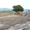 Así lucen las obras en el Malecón de La Dorada.