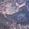 Captura de video del volcán Villarrica en Chile, del que se publicó en redes sociales como supuestamente el Nevado del Ruiz. 