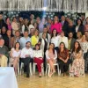 Docentes del colegio Jaime Duque de Villamaría, como otros de Caldas, se reunieron para celebrar el Día del Maestro. 