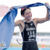 La japonesa Juri Ide es una de las figuras que se verán el domingo en la Copa Continental de Triatlón en Chinchiná.