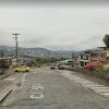 Zona del barrio Eucalipto donde ocurrió el accidente.