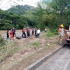 A finales de marzo, cuando desapareció la tractomula que conducía Gilberto Torres, un equipo de buzos acudió al sector de El Tangelo para buscar su cuerpo y el vehículo, tarea que fue infructuosa.