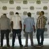 Capturan a cuatro hombres que hurtaron $4 millones y un celular en La Manuela