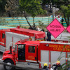 Una avioneta con dos tripulantes se accidenta en el centro de la ciudad colombiana de Cali