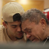 Luis Díaz abraza a su padre en libertad 