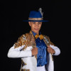 Erick Santiago Lara Pomar, bailarín de 16 años. 