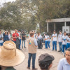 Estudiantes del Sena se sumaron a la jornada para limpiar el río Magdalena.