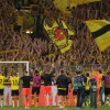 El Borussia Dortmund, con un tanto de Füllkrug en la primera parte, ganó 1-0 al París Saint-Germain en el estadio Signal Iduna Park