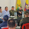 Consejo de seguridad en Arauca, corregimiento de Palestina (Caldas).