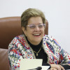 La caldense Gloria Inés Ramírez, ministra de Trabajo, satisfecha con el avance de la reforma pensional en la Cámara. 