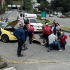 Accidente en el sector de Mabe, en Manizales. Fotografía de ilustración.