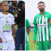 Michael Barrios, nuevo extremo del Once Caldas, y Edwin Cardona, volante goleador que regresó al Atlético Nacional.