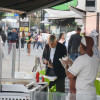 Terraza comercial en El Cable, uno de los sectores en los que se reglamentaría el uso del espacio público en Manizales. El cobro y las reglas del uso del espacio público a privados estarían listos en un mes, según el secretario de Planeación de Manizales.