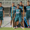 Último entrenamiento del Deportivo Pereira antes de viajar a Pasto. 