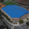 Imagen aérea del Coliseo Mayor Jorge Arango Uribe de Manizales