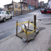 Así se encuentra el hueco por la falta de tapa en el barrio Centenario en la calle 10B con carrera 32.