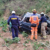 Foto cortesía Informador de Occidente. Así quedó el carro.