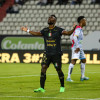  Juan David Cuesta, del Once Caldas, se lamenta en el estadio Palogrande este viernes en el partido ante Fortaleza.