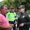 La comandante de la Policía Caldas, coronel Liliana Jiménez, lidera las actividades de prevención.