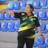 Bibiana Martínez, entrenadora de arqueros en la Selección Caldas de Fútbol Sala.