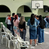 Docentes reciben una capacitación en el colegio Nacional José Eusebio Caro, en Ocaña (Norte de Santander).