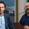 Federico Gutiérrez, alcalde de Medellín, y Andrés Gury, concejal de Medellín por el Centro Democrático.