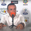 Carlos Eduardo Velasco señaló que los estímulos negativos de la tribuna están afectando a sus jugadores