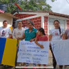 Las protestas se llevaron a cabo en distintas sedes de la Institución educativa Nuestra Señora del Rosario 