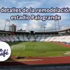 Remodelación del estadio Palogrande en Un Café