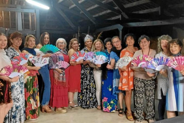 Foto | Henry Giraldo | LA PATRIA La promoción 1980 del colegio Nuestra Señora del Rosario de Manzanares se reunió en la finca San Rafael, ubicada en La Tebaida (Quindío) para celebrar 42 años de egresadas. En la foto: María Dolly Montes, Mónica Ramírez, Martha E. Noreña, Martha L. Jiménez, Luz Estela Quintero, Teresa Gutiérrez, Luz América Martínez, Patricia Ramírez, Nidia Quiceno, Melva L. Aristizábal, Marina Marulanda, Carmen Campuzano, Carmen Yolanda Aristizábal, Gloria Estela Arenas, Luz Mery Gómez yMar