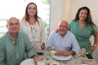 Jorge Estrada, José Fernando Gómez, Lina María Cuartas y Andrea Marulanda.