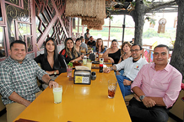 Foto | Argemiro Idárraga | LA PATRIA Carlos Muñoz Pineda, Susana Vásquez Castrillón, Mariana Posada Villa, Paulina Bernal Manrique, Lina María Zuluaga Restrepo, Andrea Patiño Zapata, Juliana Serna López, José Alexánder Rivadeneira y Juan Miguel Morales.