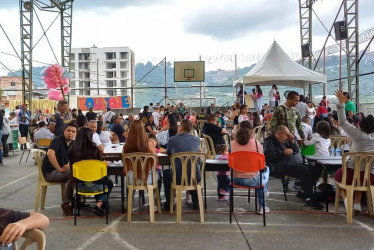 En el Colegio San Predro Claver, de Villamaría, festejaron las fiestas