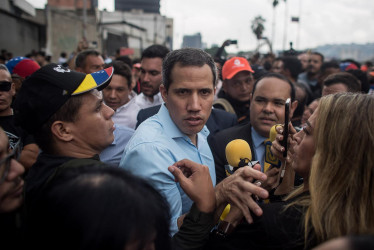 Foto | EFE | LA PATRIA El opositor venezolano Juan Guaidó enfrenta un nuevo revés con la victoria de Lula en Brasil.