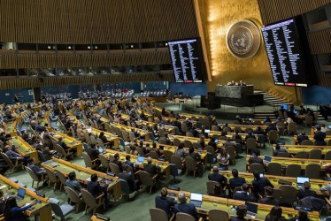 Foto | EFE | LA PATRIA    Asamblea General de la ONU. 